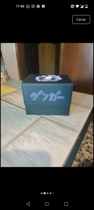 Caja cartas Magic Gengar