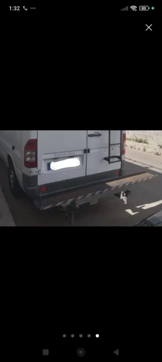 Porta motos para Camper o Autocaravana