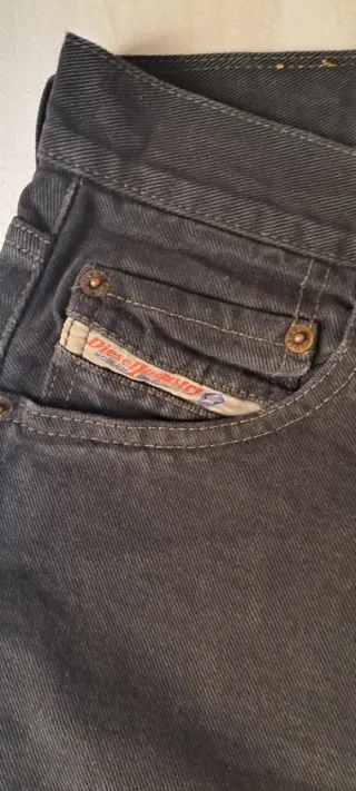 Jeans Diesel Industry Vintage Taglia 27 Neri