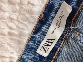 Bermuda vaquera Zara Talla 40