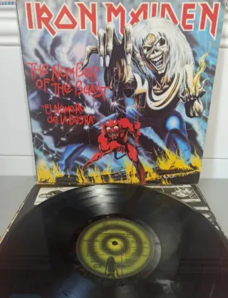 Vinilo IRON MAIDEN Original 1982