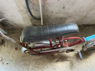 Bicicleta antigua  infantil Abelux roja