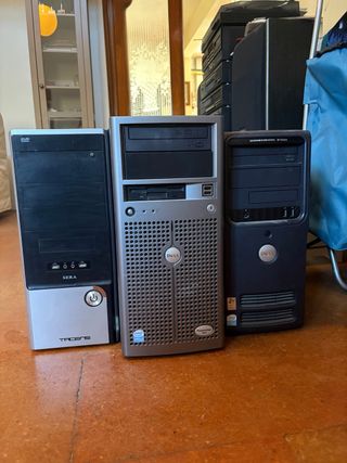 Lote 3 Torres-Dell PowerEdge + Dimension + Tacens