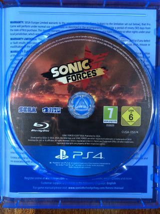 Sonic Forces ps4
