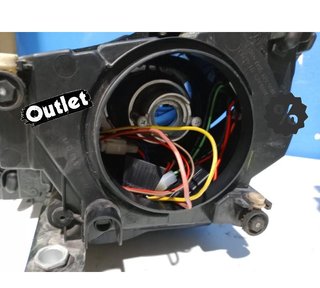 UF FAROS VOLKSWAGEN VW TIGUAN 11-16 LUZ DIURNA FONDO NEGRO R