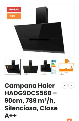 Campana Extractora Haier HADG9DCS56B