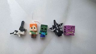 5 Figuras Minecraft Kinder
