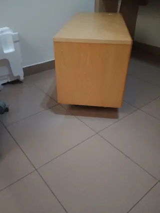 Cómoda 90 cm Rattan y Madera