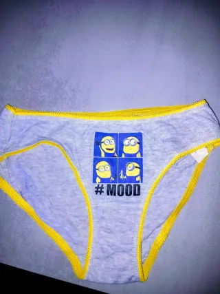 Braguitas niña Minions 100% algodón