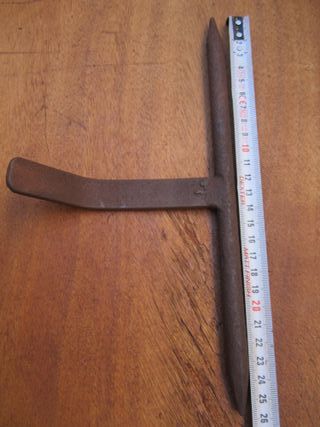 Cerrojos de hierro, 3 piezas.