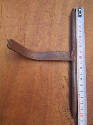 Cerrojos de hierro, 3 piezas.