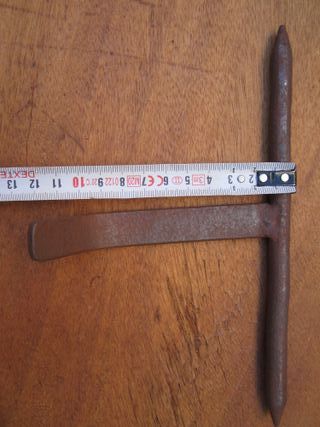 Cerrojos de hierro, 3 piezas.