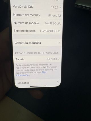iPhone 12 Azul 128 GB