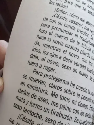 Una joven casadera