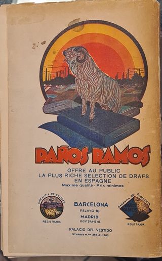 Exposition Internat Barcelone 1929 Guide Officiel