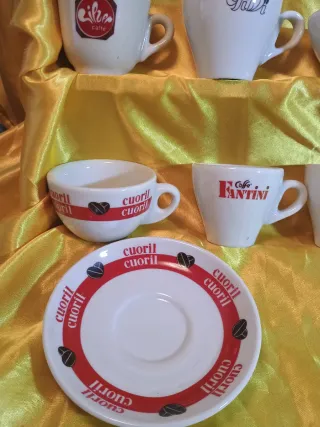 Set 16 Tazzine Caffè Porcellana