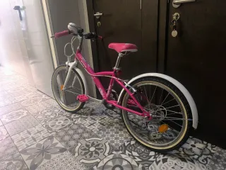 Bicicleta infantil rosa