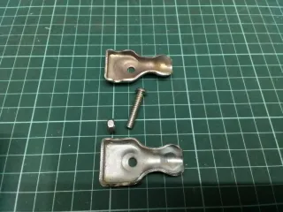 Espejo retrovisor cromado moto clásica