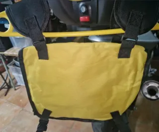 Bolsa Pecho Deportiva Amarilla
