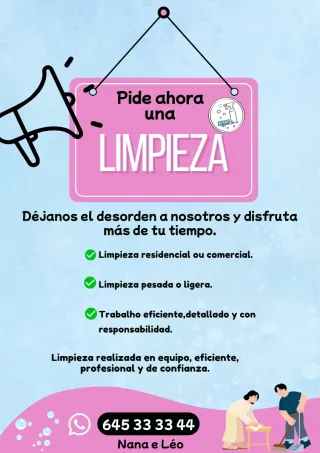 Equipo de limpieza eficaz. Llámanos ahora