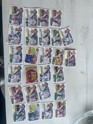 Pack cromos Real Madrid y Barcelona 2016-17