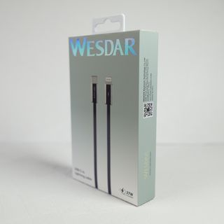 Cavo USB-C Lightning Wesdar 1.5m 27W