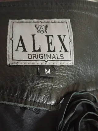 Chaparreras de cuero para moto/caballo