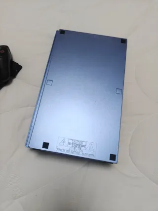 PS2 Aqua + Mando + Memory Card