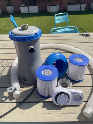 Kit depuradora Bestway con filtros