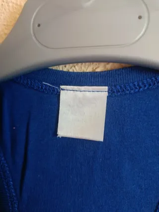 Camiseta deportiva azul