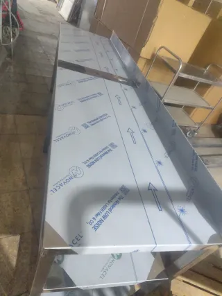 MESA TRABAJO ACERO 2.5M.  658746091