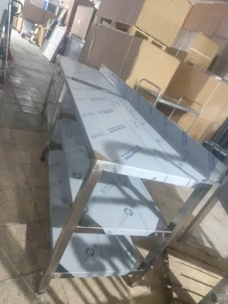 MESA TRABAJO ACERO 2.5M.  658746091