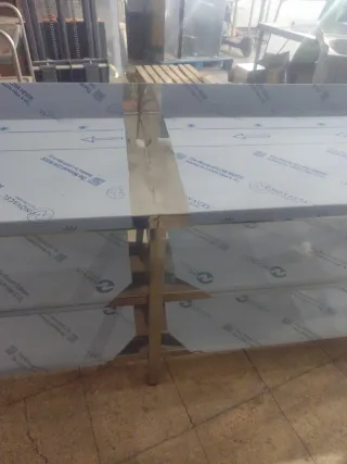 MESA TRABAJO ACERO 2.5M.  658746091