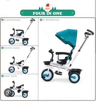 Triciclo evolutivo 4 en 1
