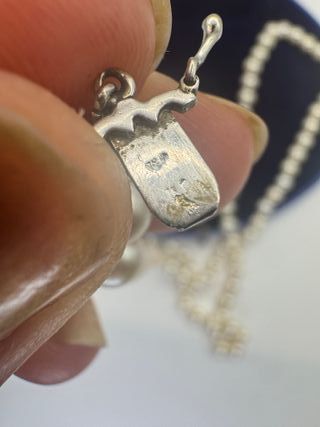 Collana Perle Akoya Oro Bianco 18kt Diamanti