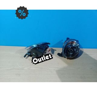 UF FAROS PARA FIAT 500 07-15 LUZ DIURNA TFL FONDO NEGRO R148