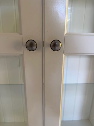 Armario vitrina Blanco 215x90x40