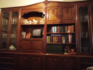 Mueble antiguo madera gran capacidad