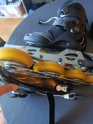Patines Oxelo y protecciones adulto