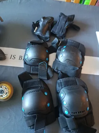 Patines Oxelo y protecciones adulto