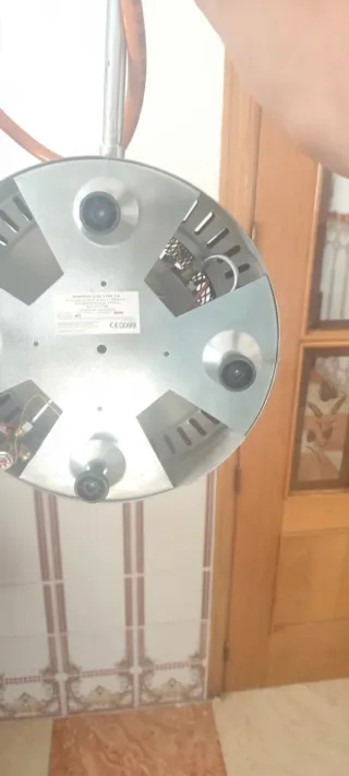 Calefactor de gas circular