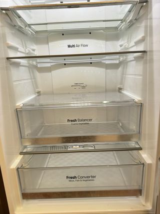FRIGORÍFICO COMBI NO FROST MARCA LG EN INOX A+++