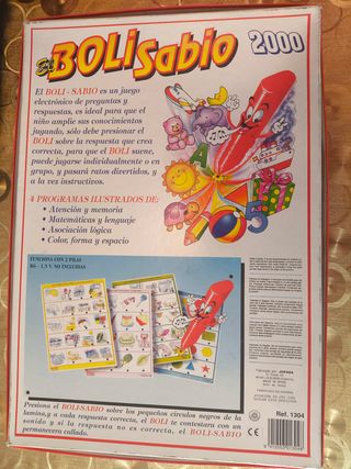 Juegos Vintage: Boli Sabio, Lectron, Torno, 123