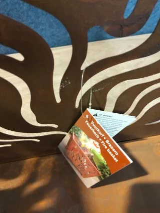 Esschert Design - Brasero Cuadrado