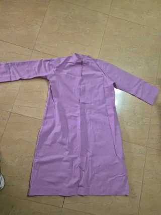 10 Túnica Santero Infantil Morada y almohadilla