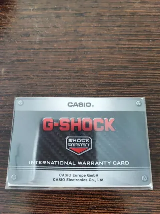 Reloj Casio G-Shock Negro y Dorado