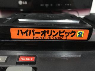 MSX Hyper Olympic 2 Konami Cartucho Videojuego