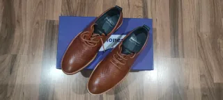 Zapatos Keep Honest Marrón Cuero Hombre Talla 4o