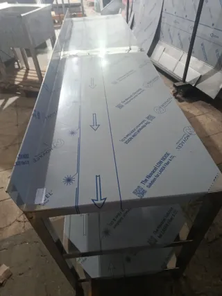 MESA TRABAJO ACERO 2.5M.        658746091