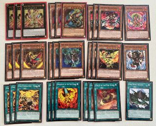 Lotto Yu-Gi-Oh! Re del Fuoco - Fire King Deck